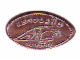 Gear No: coin23  Name: Pressed Penny - LEGOLAND California Bronty the Dinosaur Pattern