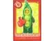 Gear No: ctw026BE  Name: Create the World Trading Card #  26 Fille en Costume de Petits Pois / Meisje in Erwtenpak (Belgian)