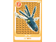 Gear No: ctw036BE  Name: Create the World Trading Card #  36 Calamar / Octopus (Belgian)