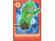 Gear No: ctw068BE  Name: Create the World Trading Card #  68 Astronaute Verte / Groene Ruimtevrouw (Belgian)
