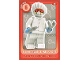 Gear No: ctw085BE  Name: Create the World Trading Card #  85 Technicienne de Laboratoire / Labaratoriummedewerker (Belgian)