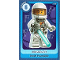 Gear No: ctw111BE  Name: Create the World Trading Card # 111 Cosmonaute / Ruimtevaarder (Belgian)