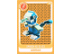 Gear No: ctw115BE  Name: Create the World Trading Card # 115 Dragon de Glace / Ijsdraak (Belgian)