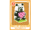 Gear No: ctw121BE  Name: Create the World Trading Card # 121 Panda Saint-Valentin / Valentijnspanda (Belgian)