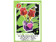 Gear No: ctwLA058  Name: Create the World Living Amazingly Trading Card #058 Tulip Pot with Bee