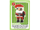 Gear No: ctwLA096  Name: Create the World Living Amazingly Trading Card #096 Santa Claus