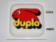 Gear No: displaysign048  Name: Display Sign Large Duplo Logo with Bolts on Side