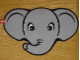 Gear No: elephantmask  Name: Headgear, Mask, Cardboard with Rubberband, Elephant
