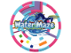 Gear No: fan05  Name: Hand Fan - LEGOLAND Japan, Water Maze Pastel Colors