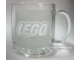 Gear No: globemug  Name: Cup / Mug LEGO Logo White, Globe on Bottom