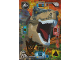 Gear No: jw1fr004  Name: Jurassic World Trading Card Game (French) Series 1 - # 4 Ultra T. rex