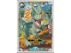 Gear No: jw1fr042  Name: Jurassic World Trading Card Game (French) Series 1 - # 42 Dilophosaure en Action