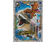 Gear No: jw1fr077  Name: Jurassic World Trading Card Game (French) Series 1 - # 77 Méga Attaque de Dino T. rex & Carnotaurus