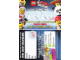 Gear No: loyc14mf01  Name: Minifigures Loyalty Card 2014 The LEGO Movie
