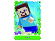 Gear No: min01de001  Name: Minecraft Trading Card Collection (German) Series 1 - # 1 Steve