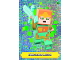 Gear No: min01de016  Name: Minecraft Trading Card Collection (German) Series 1 - # 16 Königlicher Krieger