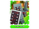 Gear No: min01de025  Name: Minecraft Trading Card Collection (German) Series 1 - # 25 Netherit-Ritter