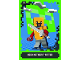 Gear No: min01de026  Name: Minecraft Trading Card Collection (German) Series 1 - # 26 Neon Netherit-Ritter