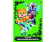 Gear No: min01de076  Name: Minecraft Trading Card Collection (German) Series 1 - # 76 Neon Team Königlicher Krieger und Lamaritter