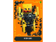 Gear No: min01de134  Name: Minecraft Trading Card Collection (German) Series 1 - # 134 Neon Lohe
