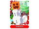 Gear No: min01de141  Name: Minecraft Trading Card Collection (German) Series 1 - # 141 Schneegolem