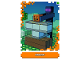 Gear No: min01de187  Name: Minecraft Trading Card Collection (German) Series 1 - # 187 Kürbiskopf