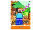 Gear No: min01de207  Name: Minecraft Trading Card Collection (German) Series 1 - # 207 Pfeifen