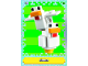 Gear No: min01de239  Name: Minecraft Trading Card Collection (German) Series 1 - # 239 Hühner