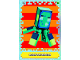Gear No: min01de247  Name: Minecraft Trading Card Collection (German) Series 1 - # 247 Leuchttintenfisch