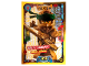 Gear No: njo02ptLE2  Name: NINJAGO Trading Card Game (Portuguese) Series 2 - # LE2 Ninja Dourado Edição Limitada