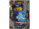 Gear No: njo04de141  Name: NINJAGO Trading Card Game (German) Series 4 - # 141 Drachenmeister Jay
