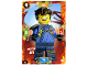 Gear No: njo05de031  Name: NINJAGO Trading Card Game (German) Series 5 - # 31 Wüsten Jay