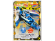 Gear No: njo05en210  Name: NINJAGO Trading Card Game (English) Series 5 - # 210 Jay's Velocity Racer