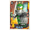 Gear No: njo06de002  Name: NINJAGO Trading Card Game (German) Series 6 - # 2 Mutiger Shintaro Lloyd
