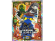 Gear No: njo06de042  Name: NINJAGO Trading Card Game (German) Series 6 - # 42 Team Dschungel Jay, Lloyd & Zane
