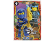 Gear No: njo07ade035  Name: NINJAGO Trading Card Game (German) Series 7 (Next Level) - # 35 Starkes Duo Legacy Jay & Nya