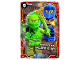 Gear No: njo07ade043  Name: NINJAGO Trading Card Game (German) Series 7 (Next Level) - # 43 Erfahrenes Duo Lloyd & Jay