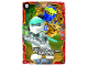 Gear No: njo07ade054  Name: NINJAGO Trading Card Game (German) Series 7 (Next Level) - # 54 Entschlossenes Duo Legacy Zane & Jay