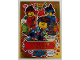 Gear No: njo07adeLE24  Name: NINJAGO Trading Card Game (German) Series 7 (Next Level) - # LE24 Jay, Kai & Nya X-Mas Edition
