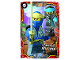 Gear No: njo07de037  Name: NINJAGO Trading Card Game (German) Series 7 - # 37 Action Legacy Jay & Nya