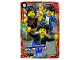 Gear No: njo07de047  Name: NINJAGO Trading Card Game (German) Series 7 - # 47 Lässiges Ninja-Team Nya, Cole & Jay