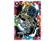 Gear No: njo08ade016  Name: NINJAGO Trading Card Game (German) Series 8 (Next Level) - # 16 Comic Crystalized Jay