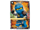 Gear No: njo08ade051  Name: NINJAGO Trading Card Game (German) Series 8 (Next Level) - # 51 Legende Jay