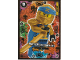 Gear No: njo08adeLE08  Name: NINJAGO Trading Card Game (German) Series 8 (Next Level) - # LE8 Mutiger Goldener Jay Limited Edition