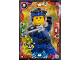 Gear No: njo08de033  Name: NINJAGO Trading Card Game (German) Series 8 - # 33 Crystalized Jay