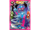 Gear No: njo08de042  Name: NINJAGO Trading Card Game (German) Series 8 - # 42 Neon Goldener Jay
