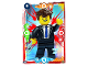 Gear No: njo09ade054  Name: NINJAGO Trading Card Game (German) Series 9 (Next Level) - # 54 Agent Jay