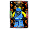 Gear No: njo09ade069  Name: NINJAGO Trading Card Game (German) Series 9 (Next Level) - # 69 Legacy Jay