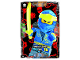 Gear No: njo09ade078  Name: NINJAGO Trading Card Game (German) Series 9 (Next Level) - # 78 Starker Legacy Jay