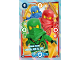 Gear No: njo09de074  Name: NINJAGO Trading Card Game (German) Series 9 - # 74 Action Team Lloyd, Kai & Jay